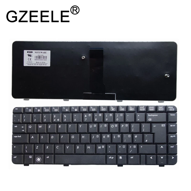 GZEELE New for HP Compaq 6720s 455264-031 456624-031 UK Keyboard