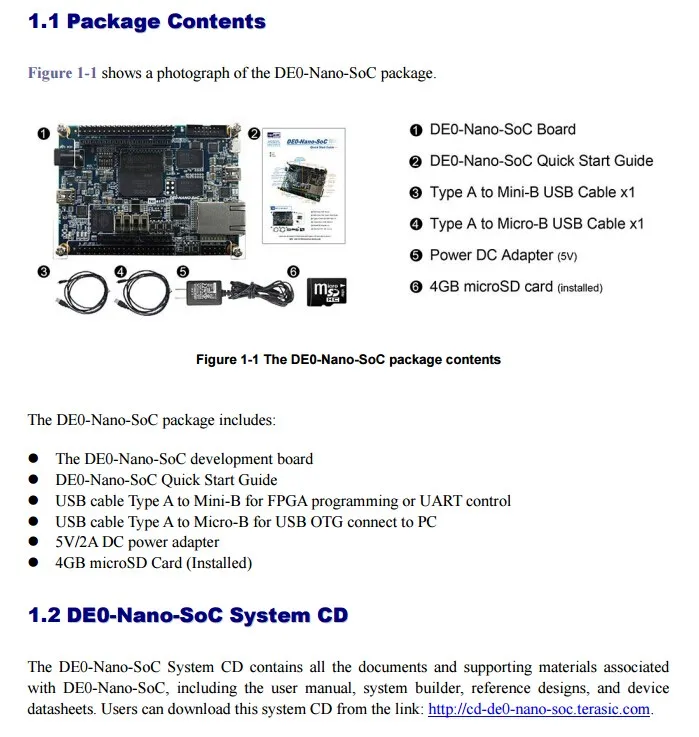 P0286 DE0-Nano-SoC комплект для аппаратного развития платы Cyclone V SE 5CSEMA4U23C6N+ 800 МГц двухъядерный процессор ARM Cortex-A9