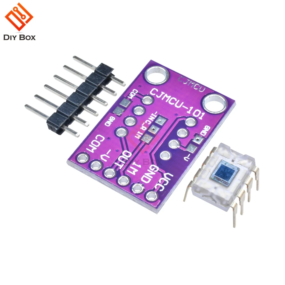 

OPT101 Analog Light Sensor Module Photosensitive Optical Light Intensity Detection Module Photoreceptor Monolithic Photodiode