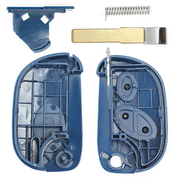 Keyforkess per Maserati quadriporta maisurismo 2005-2017 RX2TRF937 sostituzione Flip 3 pulsante telecomando chiave dell'automobile Shell caso Fob - KEYECU per Maserati quadriporta maisurismo 2005 2017 RX2TRF937 sostituzione Flip 3 pulsante telecomando chiave dell