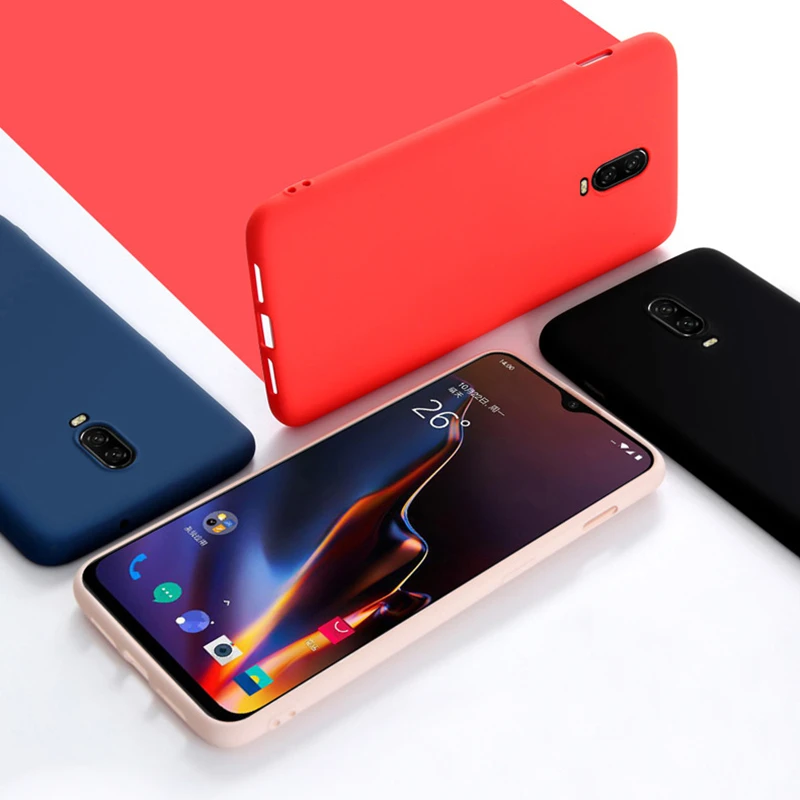 Original MLLSE Luxury Liquid Silicone Phone Back Case For OnePlus 6T A6100 One Plus 6 1+6 A6000 Soft Gel Rubber Shockproof Cover (24)