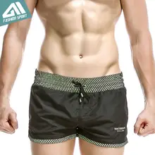 Seobean летние пляжные Для Мужчин's пляжные шорты для активного отдыха и развлечений из тренировочные шорты для бега новой быстрой сухой морской прибой подкладка лайнер Для мужчин шорты SE70