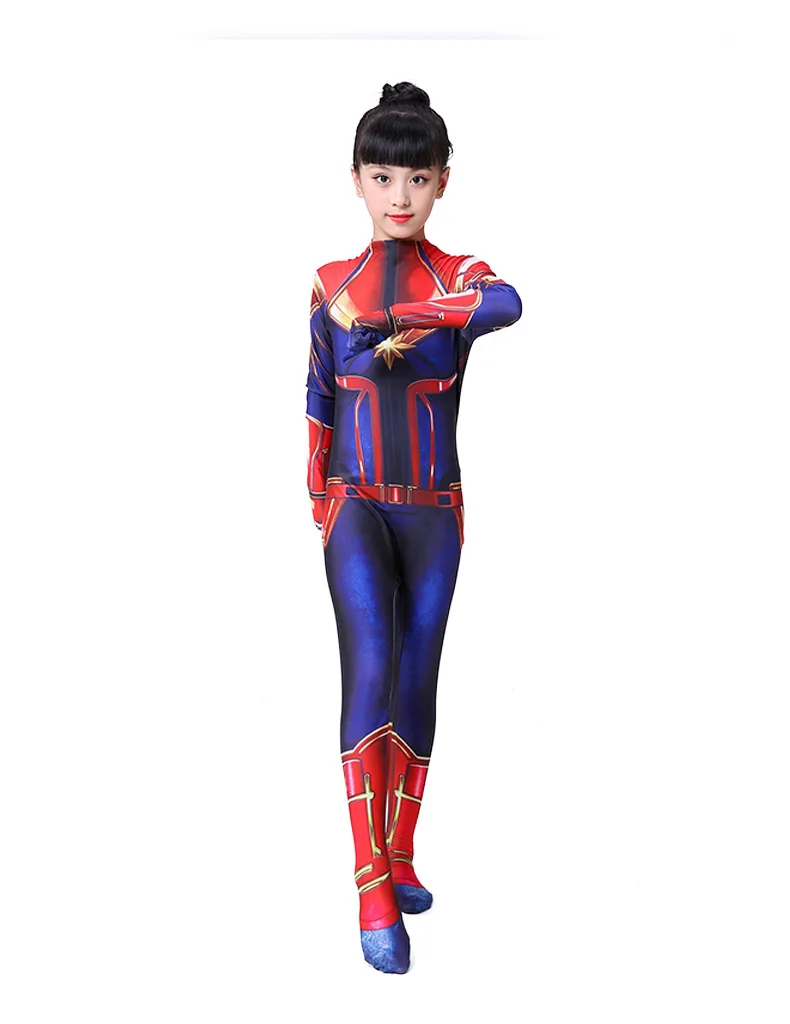 Сюрприз капитан, для косплея костюм Реюньон фильм Marvel COS Одежда Боди Колготки Марвел Капитан