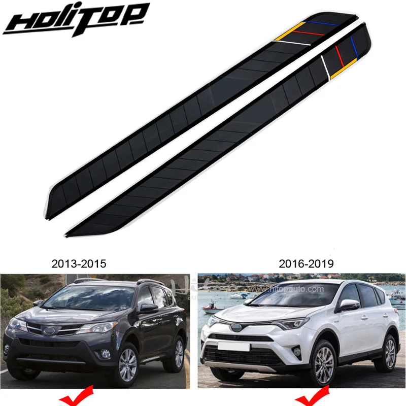 Новое поступление боковая подножка для Toyota RAV4 2013 2019 с сисветильник Том заводской
