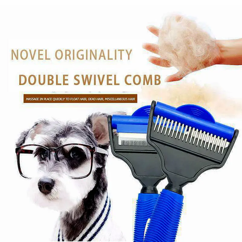 Buy Stainless Steel Pet Dog Brush Comb Hair Remover