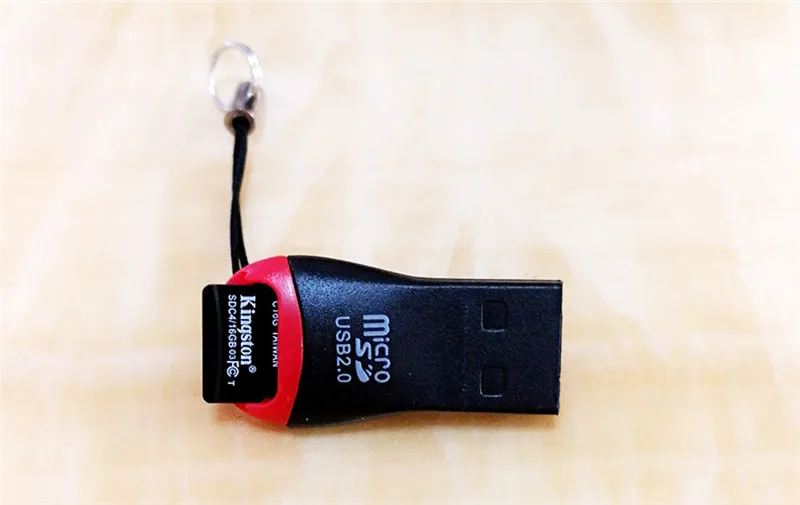 Robotsky Mini-USB 2,0 Card Reader для TF Micro SD Card адаптер Портативный для ПК Тетрадь