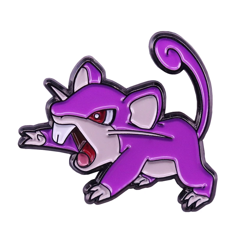 

Rattata enamel pin great gift for your favorite Pokemon fanatic