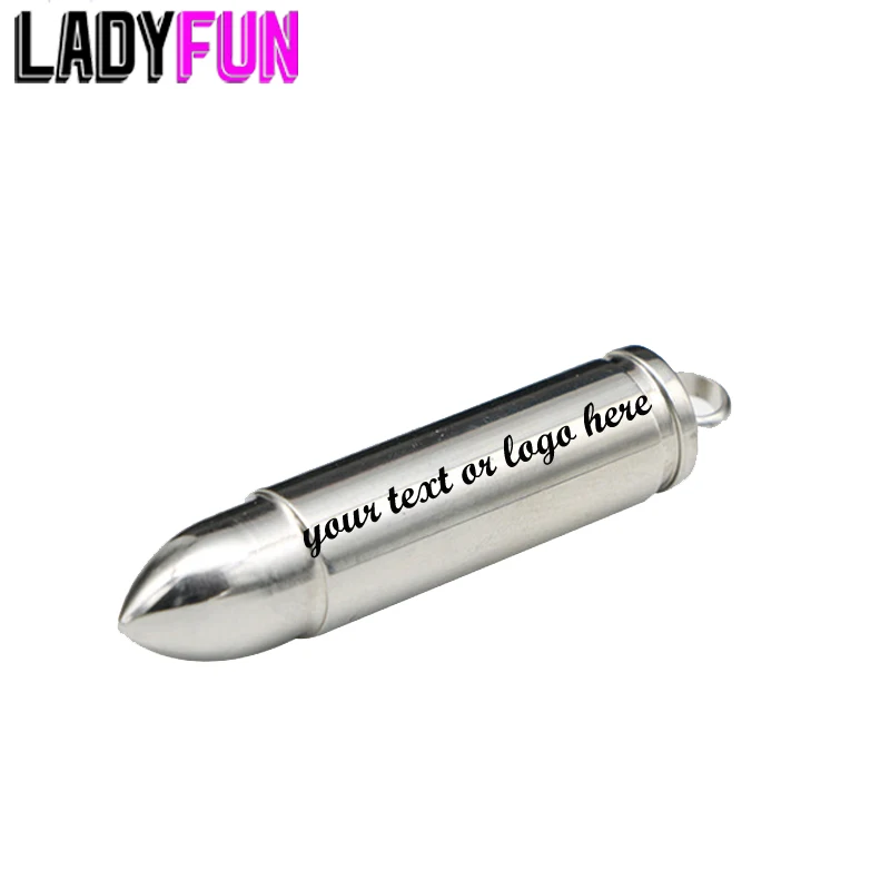 

Ladyfun 2019 Custom Stainless Steel Bullet Pendant Charm Memory Bullet Prayer Locket Jewelry Sons of Anarchy diy Jewelry Charm