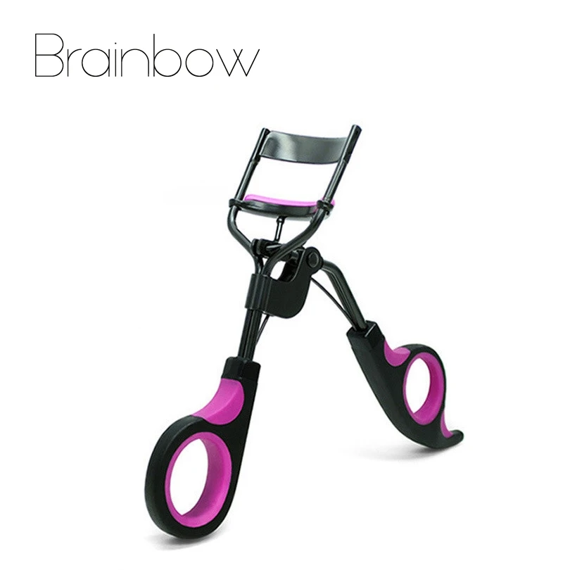 

Brainbow 1pc Eyelash Curler Black/Purple Curling Eyes Tweezer For Eyelashes Cosmetics Makeup Tools &Accessories Beauty Essential