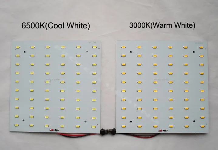 2 года гарантии Сделай сам Установка 2 шт 5730SMD 20 Вт квадратный светодиодный панельный потолочный светильник 15*15 см поверхностного монтажа TECHO LED 2d трубки 2100LM