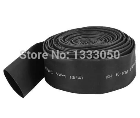 

Shrink Ratio 1/2 3mm 6mm Black Heat Shrinkable Pipe 600V 125C 328ft