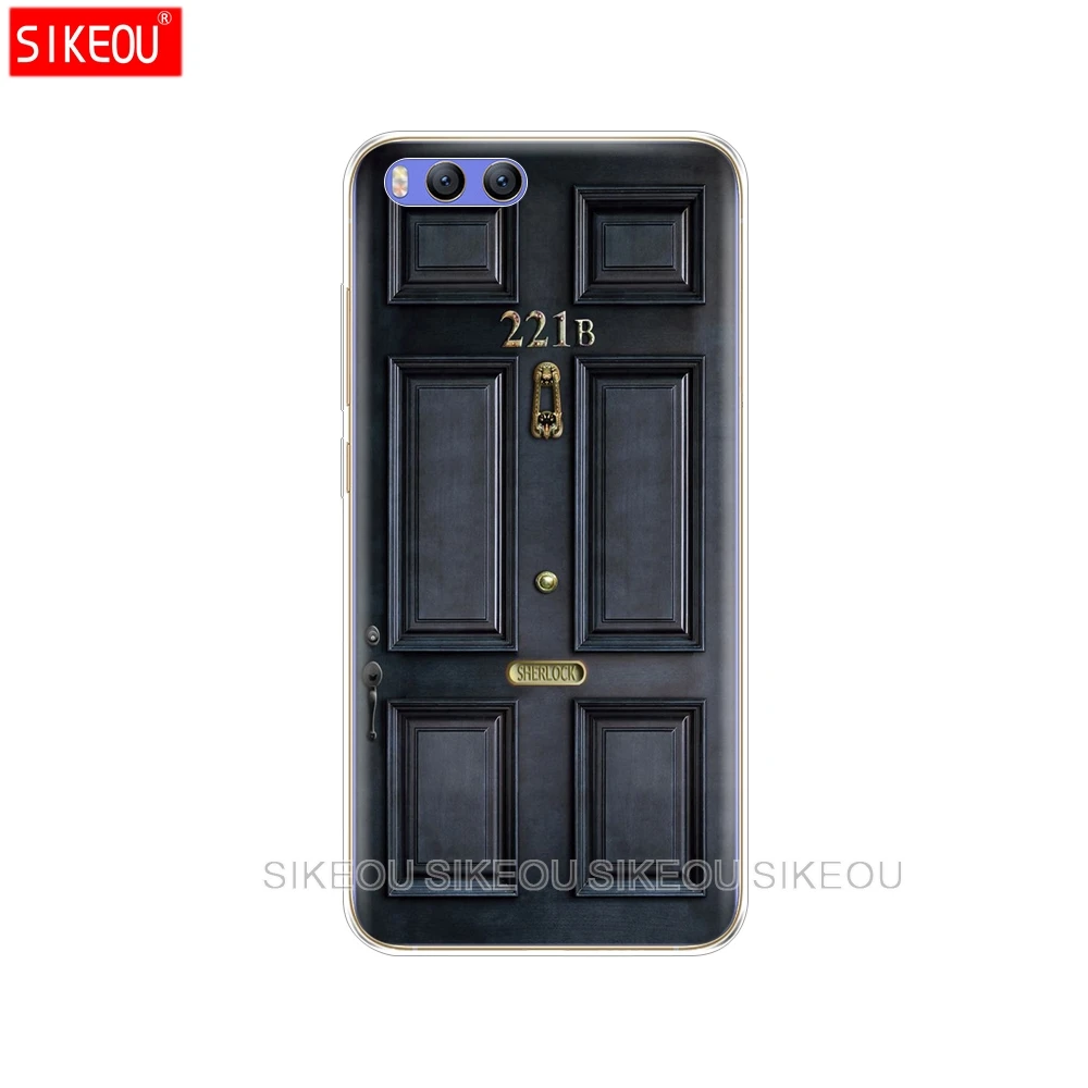 Силиконовый чехол для Xiaomi Mi 8 8SE A1 A2 5 5S 5X 6 Mi5 MI6 NOTE 3 MAX Mix 2 2S Sherlock письменный