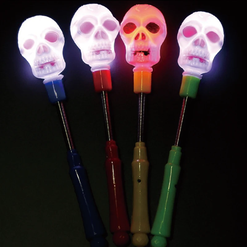 Party Supplies Light Pumpkin Stick Luminous Glow Stick Durable Colorful Celebration Halloween Tool Event Night LED Sticks 24pcs (5)