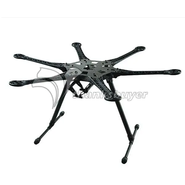 HMF S550 F550 Upgrade Version High Quality Hexacopter Frame Kit with Landing Gear PCB Board