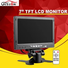 " TFT lcd монитор заднего вида для парковки, Складные Авто мониторы резервного копирования, 2 видео входа для камеры заднего вида DVD/DVR/gps