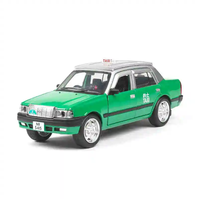 1:32 CRV Accord Highlander XC60 Alphard Lexus игрушечный автомобиль металлическая игрушка Diecasts и игрушечный транспорт Модель автомобиля игрушки для детей - Цвет: taxi green