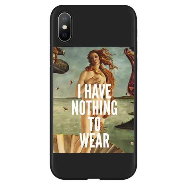 Забавные чехлы для iPhone XS XR MAX Van gogh Starry мягкие X 5 5S SE 6 6S Plus 7 8 Plus|Бамперы| |