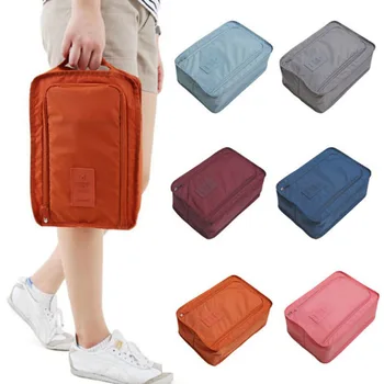 

1pc Convenient Portable Waterproof Shoes Clothing Bag Pouch Travel Storage Bag Shoes Organizer Sorting Lock Home Storage