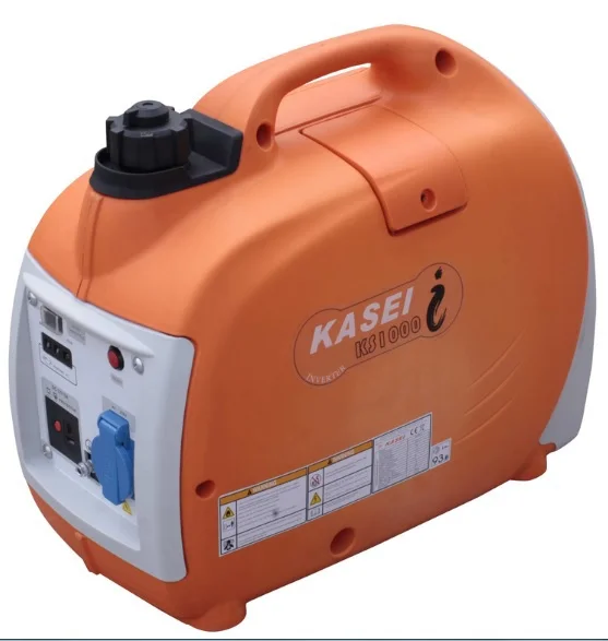 

Compact 2kW Generator with Inverter, 4 cylinder gasoline engine powered 230V output. 4hours working, 22kg weight