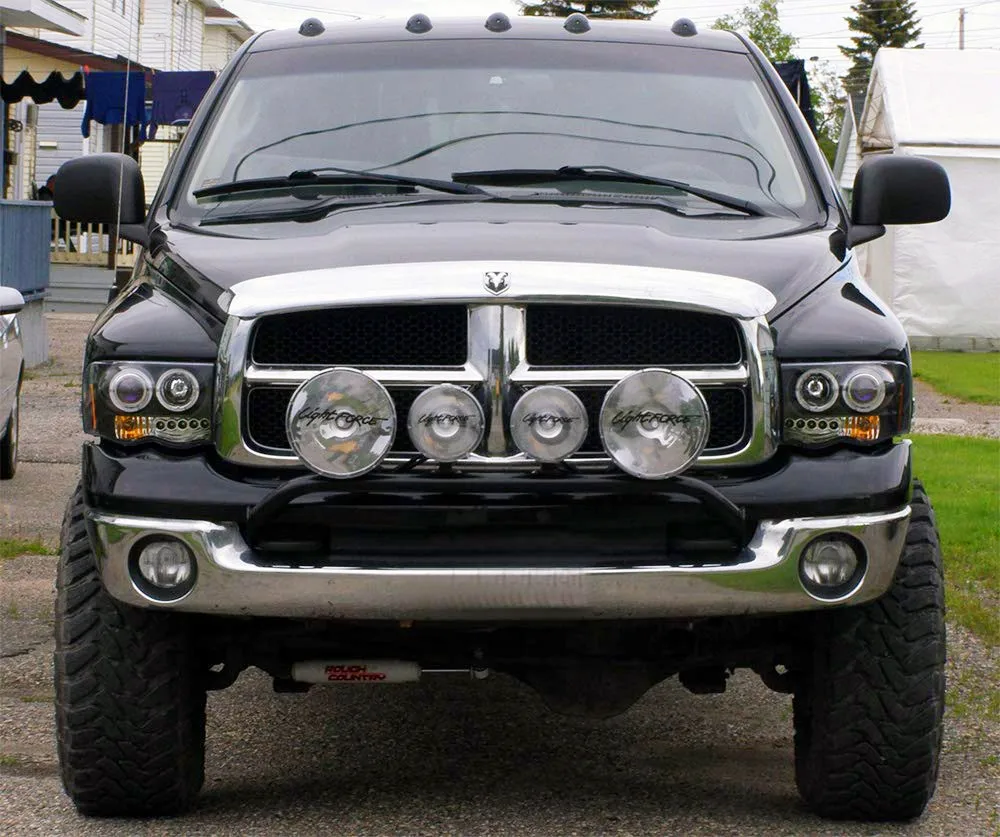 Пара Для Dodge Ram 1500 2500 3500 пикап бампер дальнего света Противотуманные фары 2002 2003 2004 2005 2006 2007 2008