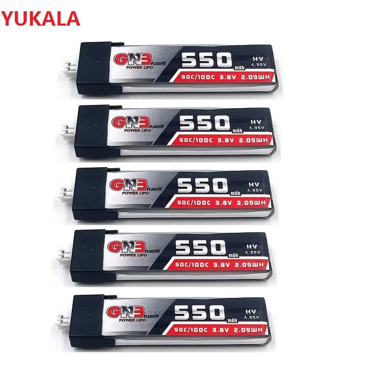 5 шт. Gaoneng GNB 550 мАч 3 8 в 50C LiHV LiPo батарея PH2.0 разъем для крошечного дрона 8X TINY7 B06 Beta75 FPV
