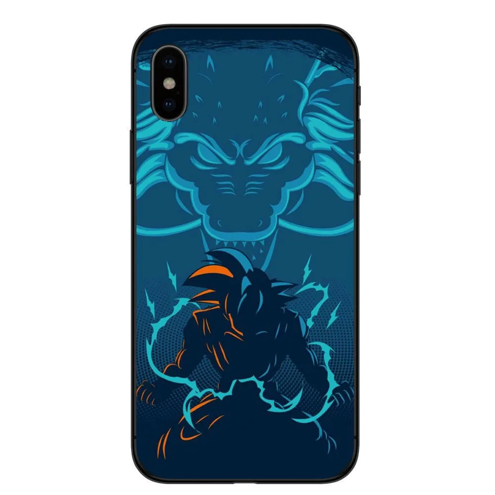 Чехол для телефона с Dragon Ball; Dragonball z Мягкий ТПУ чехол для телефона для iPhone X 10 чехол Гоку для iPhone 5S, se, 6, 6 s Plus, 7, 7 Plus, 8, 8Plus - Цвет: TPU