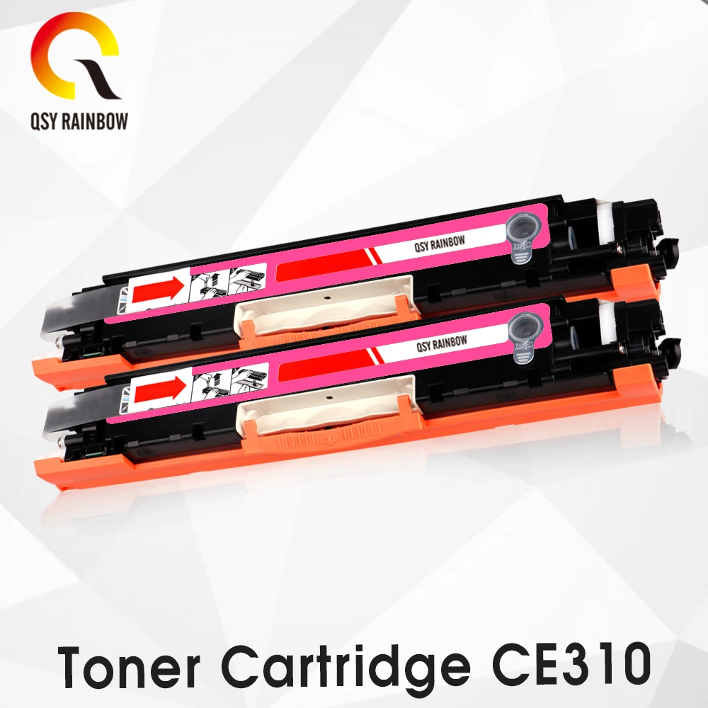2 шт. Magenta CE312A для HP126A совместимый тонер-картридж HP LaserJet Pro M175a M175nw | Компьютеры и
