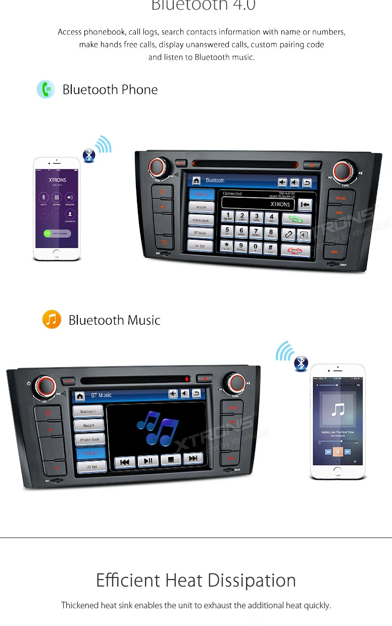 Sale 7" Special Car DVD for BMW E81 2007-2012 & BMW E82 2007-2013 & BMW E88 2007-2014 with External Microphone Support 9