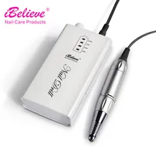 Перезаряжаемая дрель для ногтей машина комплект электрическая полировальная машинка для ногтей Набор беспроводной портативный маникюрный набор дополнительная вилка Европа/США
