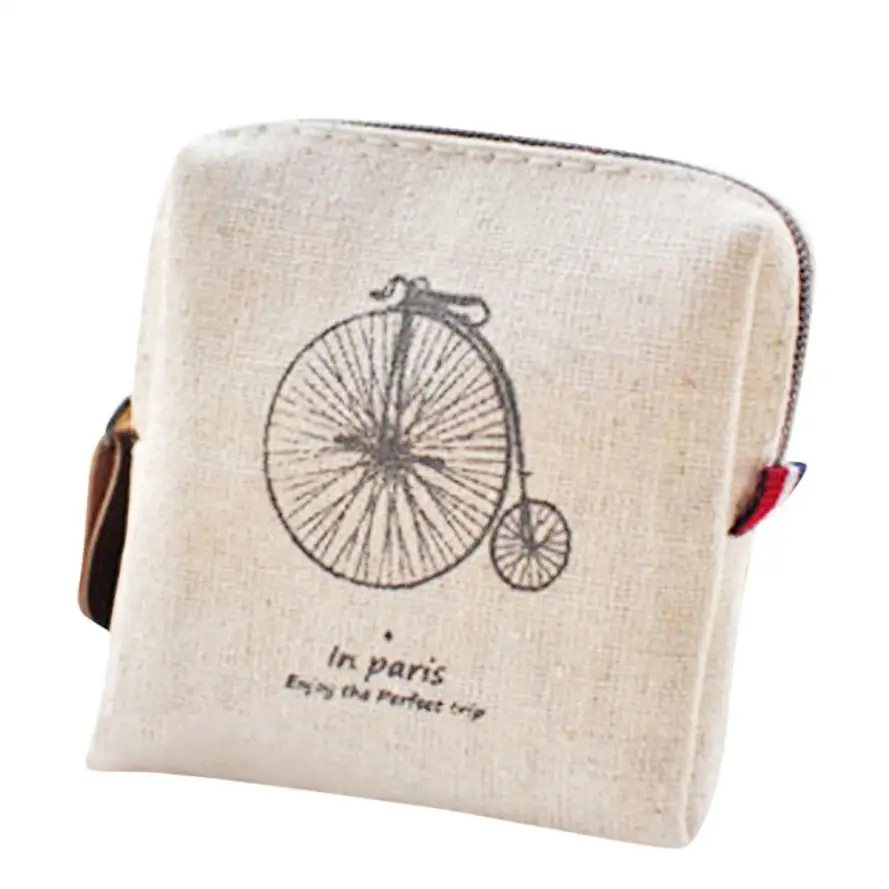 canvas change purse