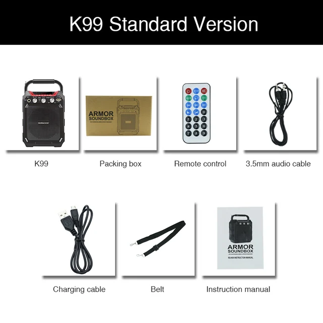 Portable Wireless Voice Amplifier With Wireless Microphone ...