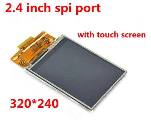 1 шт. 2 4 дюйма 4x240 ЖК-дисплей с последовательным портом SPI TFT 320 в ILI9341 сенсорным