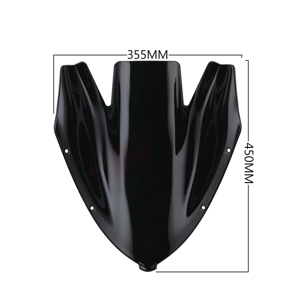 Горячая продажа для Kawasaki NINJA 650 ER6F EX650R 2006 2007 2008 лобовое стекло мотоцикла Double Bubble ER 6F