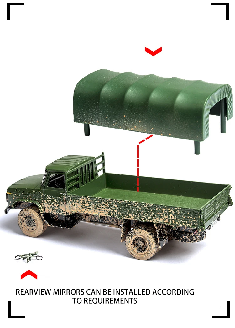 1:36 Diecasts модель автомобиля Matel грузовик почвенная версия армейские автомобили светильник звуковые сплав транспортные средства игрушки для детей Подарки для детей мальчик