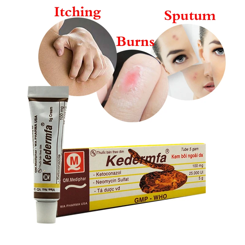 5PCS Original Vietnam Snake Oil ointment cure for burns and scald Mosquito bites Remove Scar Stretch marks Acne Daily Medical