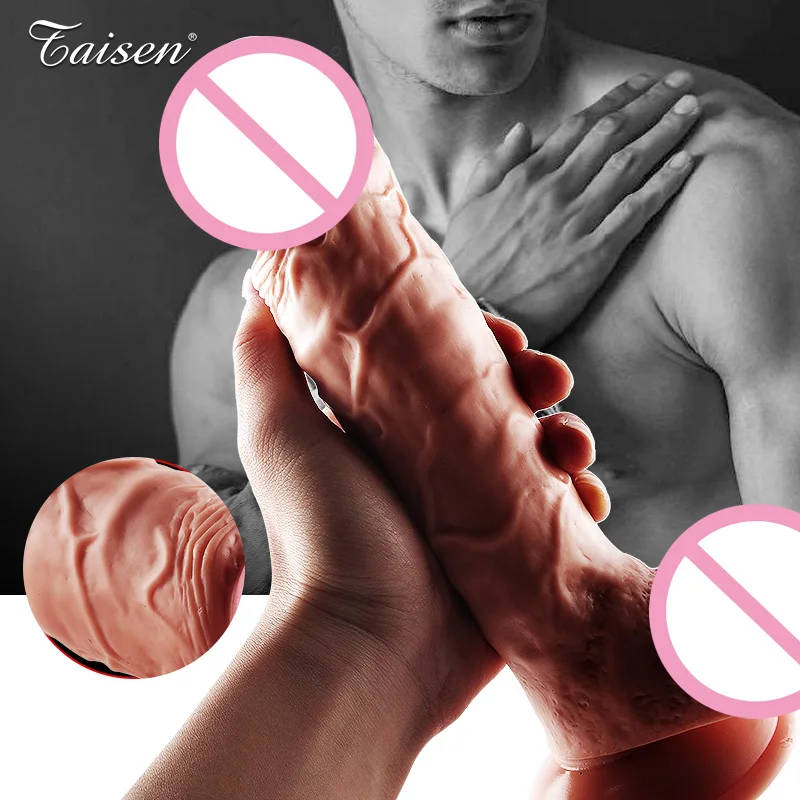 taisen 9 7in big font b dildo b font sex toys for woman gode vibrant vibrador