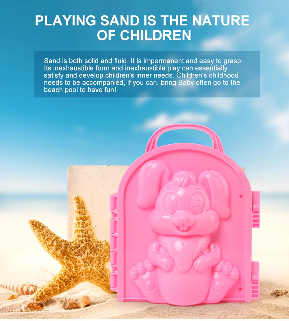 Забавный пляжный песок игра 3D мультфильм Пингвин плесень пляж снег модель песка детская модель игрушки детский открытый пляж Playset