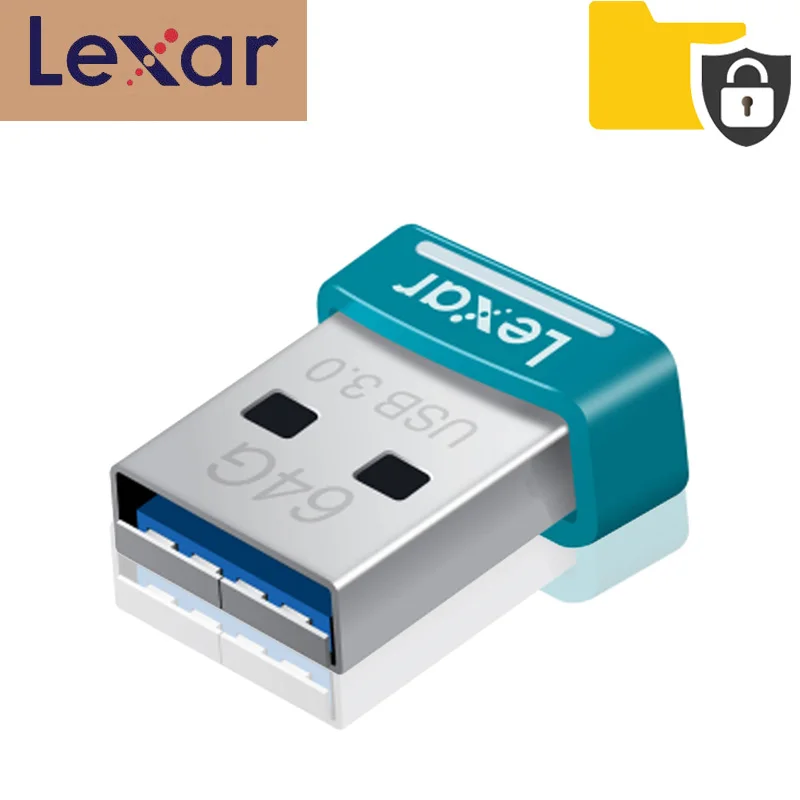 

Promotion!!! Lexar USB 3.0 flash drive 64GB JumpDrive S45 pen drive high speed 150MB/s Mini cle car USB stick on key pendrive