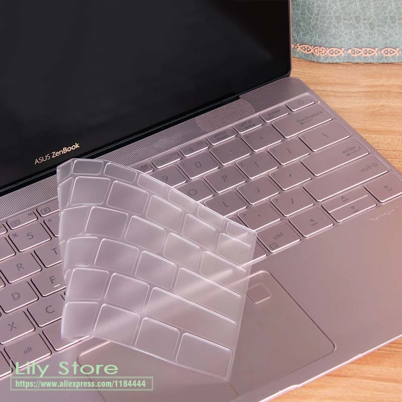 Для 12 5 дюймов Asus Zenbook 3 UX390 UX390UA PC тонкий прозрачный водонепроницаемый TPU Zenbook3