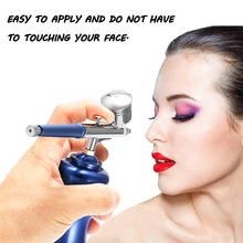 Meterk портативный красивый Аэрограф набор маленький распылитель насос ручка набор воздушный компрессор для художественной живописи ремесло торт Спрей модель