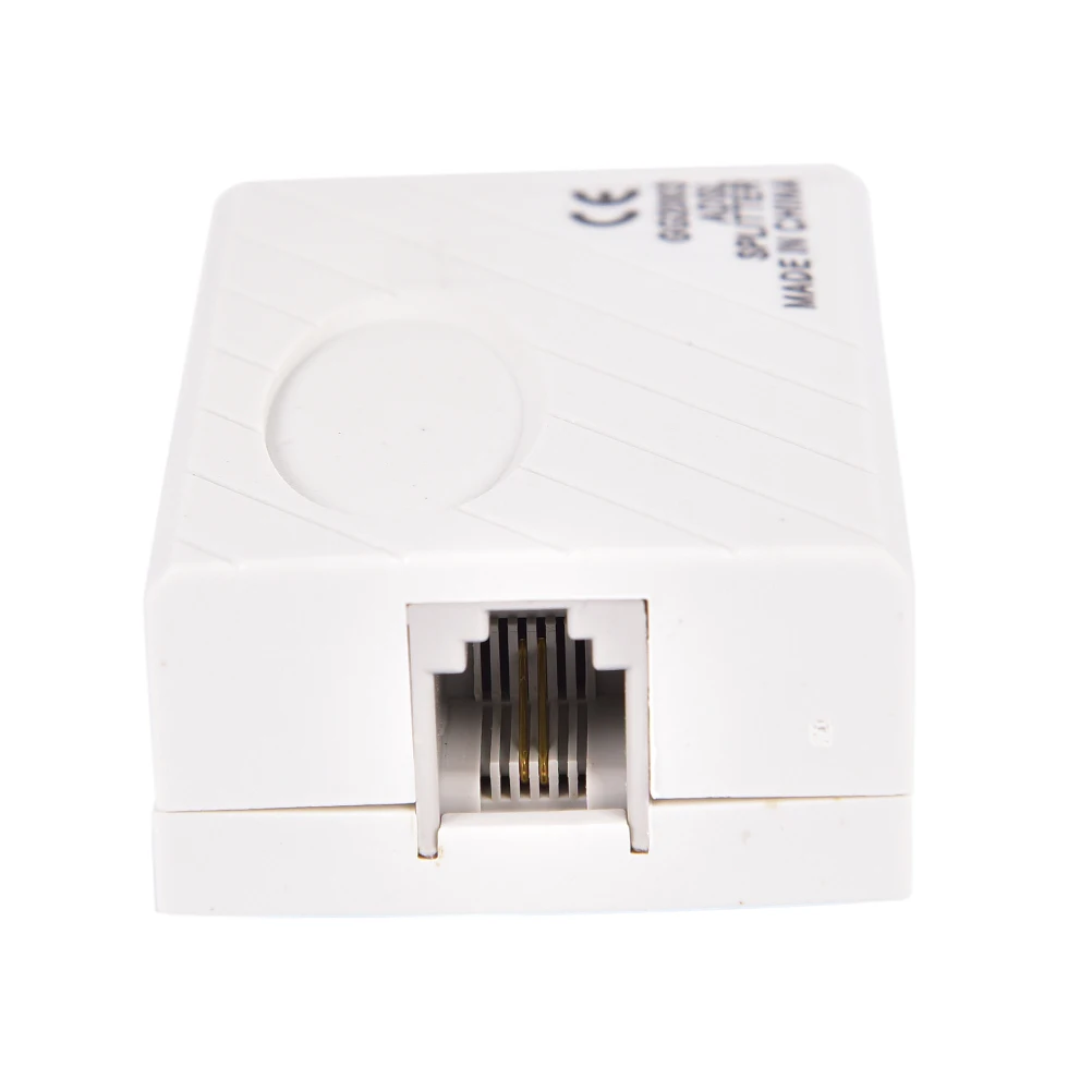 

1Pcs Telephone RJ11 Line ADSL Modem Broadband Phone Line Filter Splitter