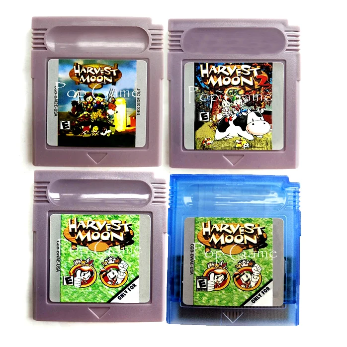 Игровой картридж Harvest Moon 1 2 3 на английском языке для игровой консоли 32 бит |