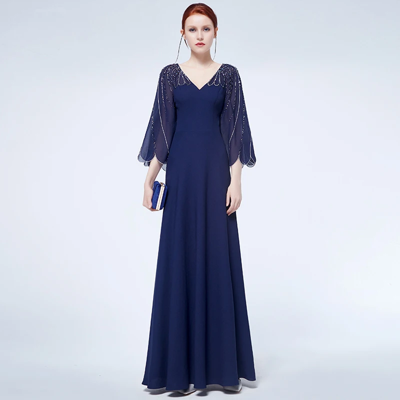 flare long gown styles 2021