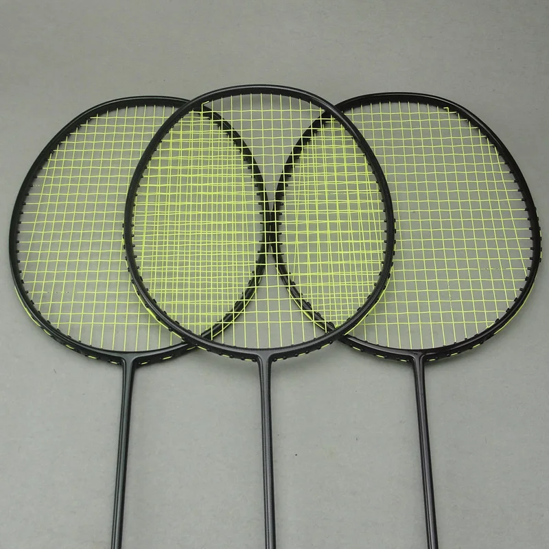

5U 30lbs carbon fiber national team badminton racket 3 colors