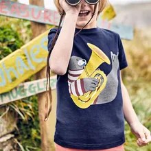 Telotuny хлопок топ рубашка Повседневный и досуг саксофон Manatee o-образным вырезом дышащая рубашка Прямая JU 19