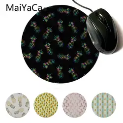 MaiYaCa мальчик подарок Pad переливающийся ананасы DIY Дизайн узор игры Мышь pad настроены Мышь колодки ноутбук аниме Мышь коврик