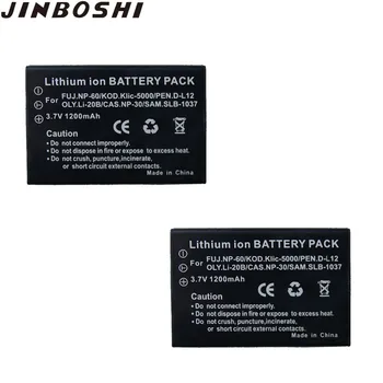 

2PCS NP-60 NP-30 CNP-30 FNP60 NP60 Battery for Fujifilm FinePix F601 ZOOM FinePix 50i F410 F401 M603 F404 F603 D-L12 D-Li2