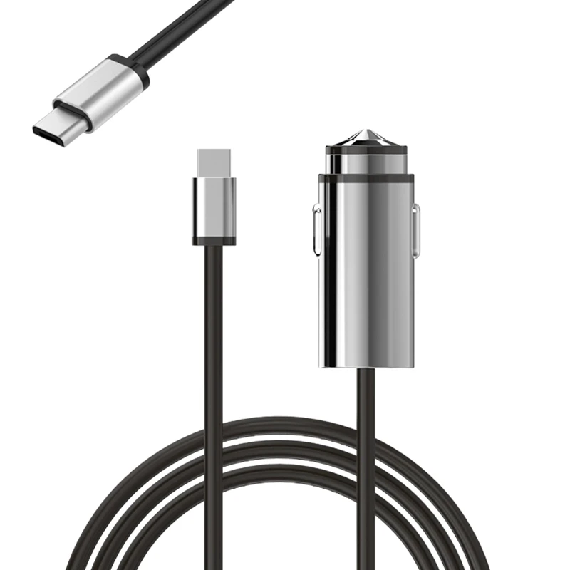 LEORY зарядных порта USB для автомобиля Зарядное устройство для USB C кабель телефон зарядное устройство автомобиль Тип C для samsung S10 S9 плюс S10 для huawei для Xiaomi быстро Зарядное устройство