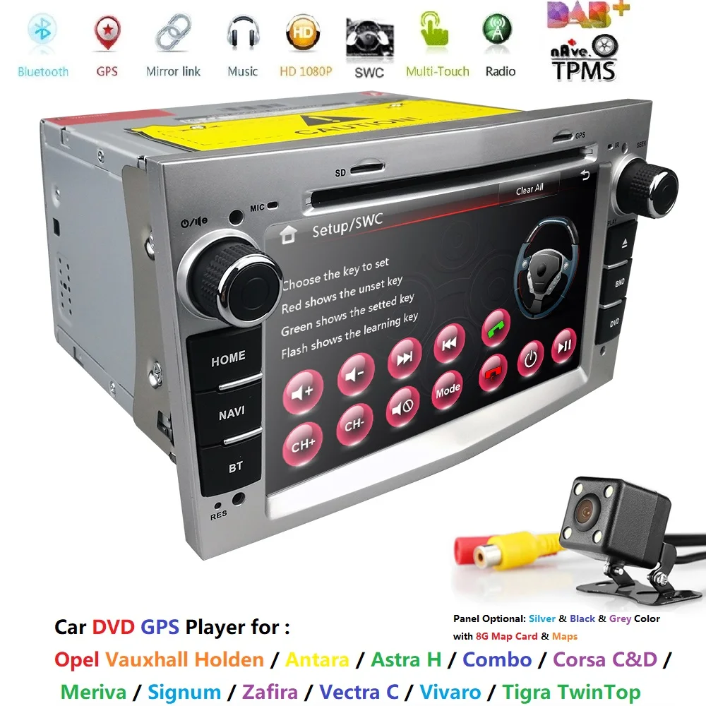 Sale AutoRadio 2Din Car DVD Multimedia Player Fit Opel Vectra C b Corsa D Astra H Vivaro corsa c d zafira b Meriva AntaraAudio RDSDAB 5