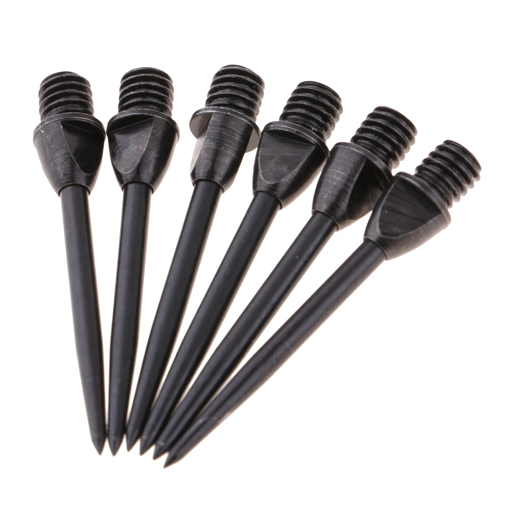 6pcs Harrows Darts Steel Converter Points Soft Tips Replacement- 2BA Thread Darts Dartboards Flights Shafts Equipment